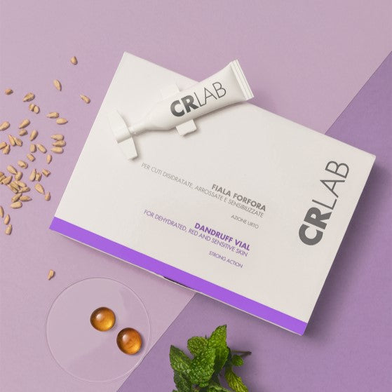 Anti-dandruff rehydrating vial